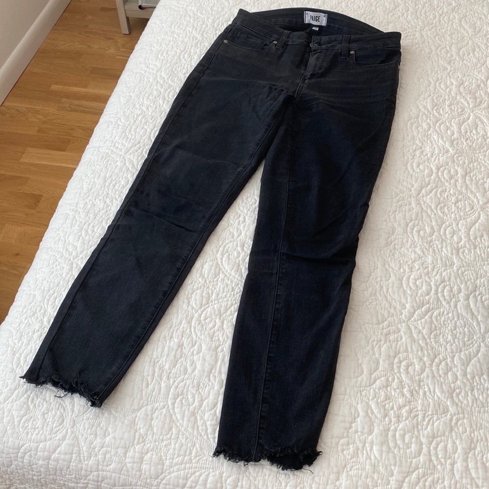Paige Verdugo Ankle Faded Black Wash